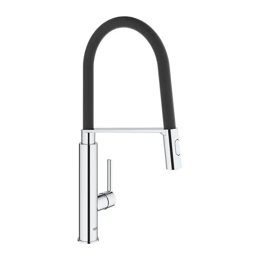 Köksblandare Grohe Feel med Kontrollbox Engreppsblandare Krom Svängbar Pip