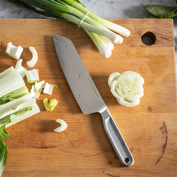 Santokukniv Fiskars All Steel 17 cm - Idealisk För Kött, Fisk och Grönsaker