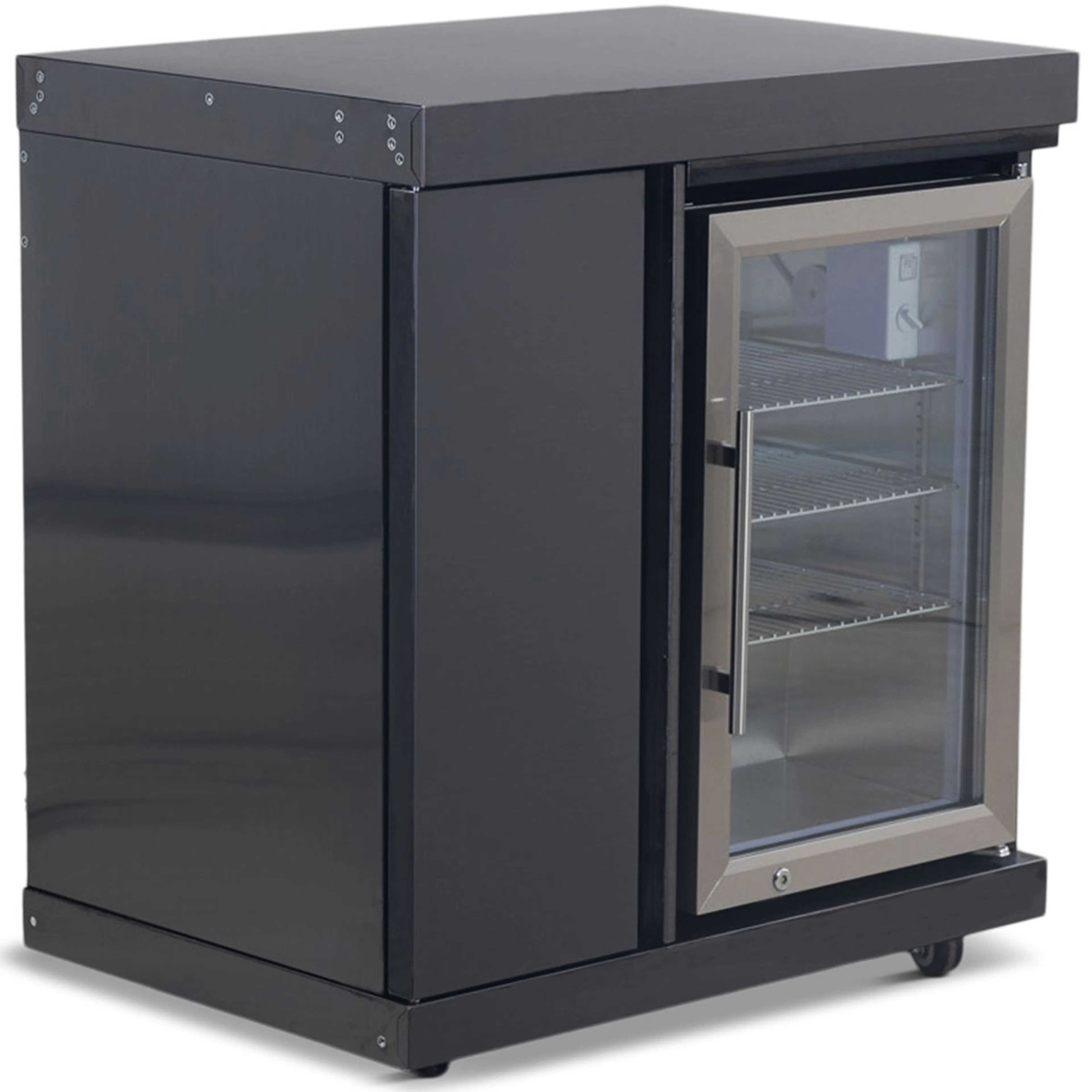 Kylskåp Metalcraft Till Gasolgrill Miami Blackline