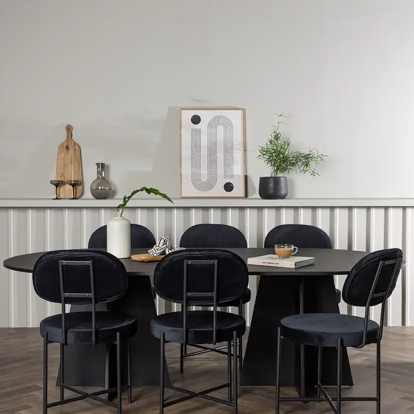 Matgrupp Venture Home Bootcut med 6 st Stella stolar
