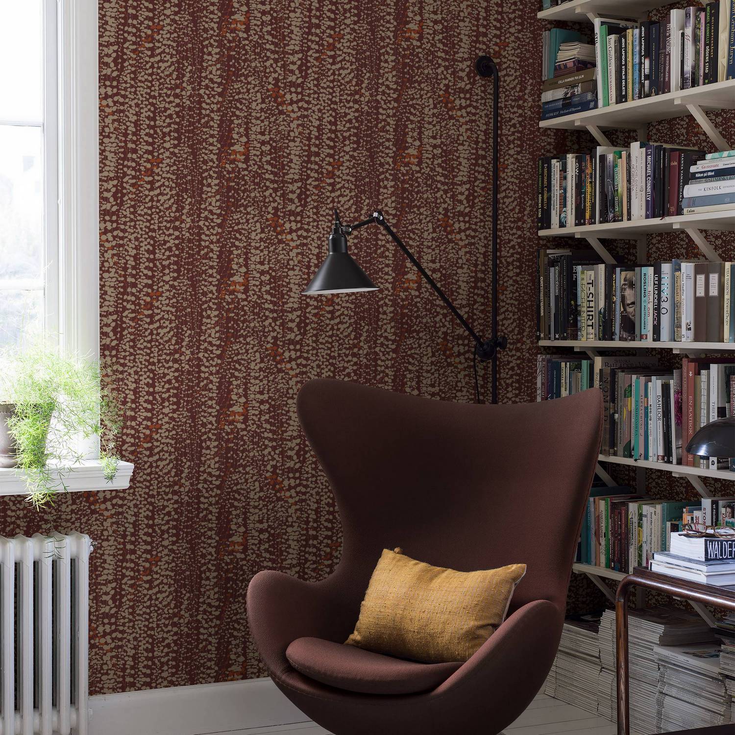 Tapet Boråstapeter Arne Jacobsen Ranke 1984