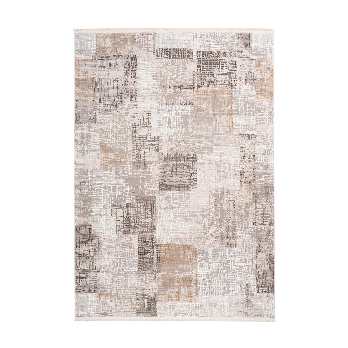 Coulia Matta St Grå/Silver 160x230 cm 160x230 cm, Grå/Silver