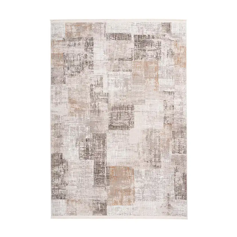 Coulia Matta St Grå/Silver 160x230 cm 160x230 cm, Grå/Silver