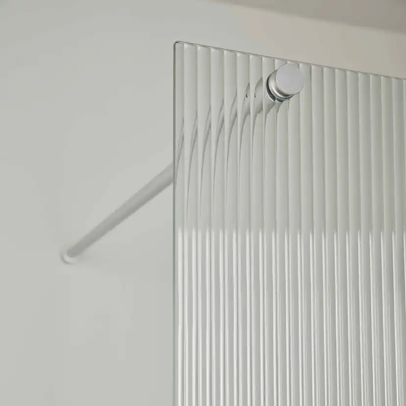 Duschvägg Noro Frost 90 Linjeglas