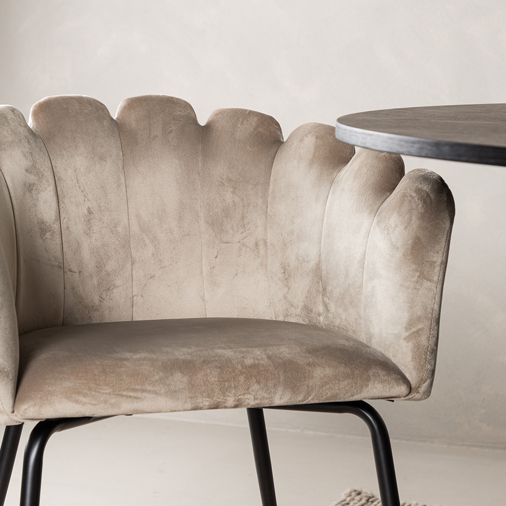 Matgrupp Venture Home Bootcut med 4 Limhamn Light Stolar