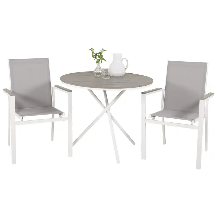 Cafégrupp Venture Home Pincy Ø 90 med 2 Stolar