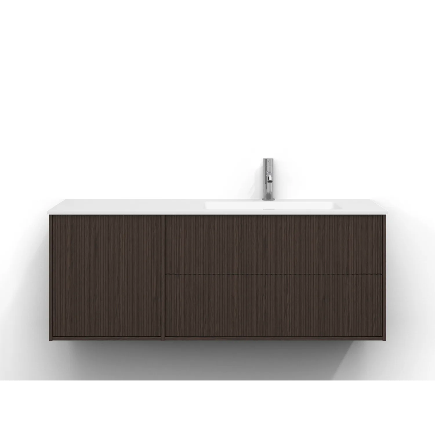 Tvättställsskåp Svedbergs Epos 120x45 med 2+1 Lådor