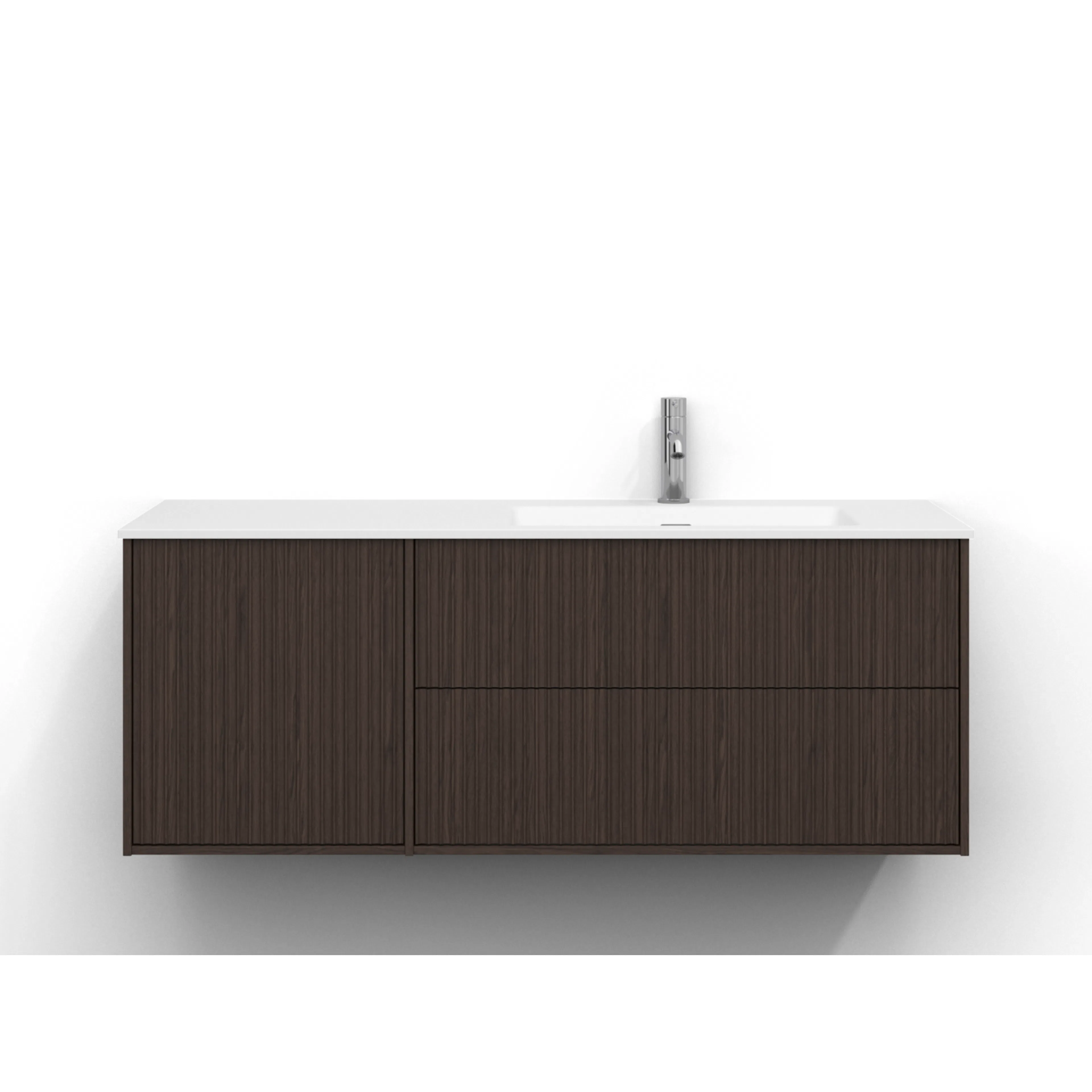 Tvättställsskåp Svedbergs Epos 120x45 med 2+1 Lådor