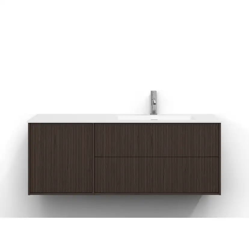 Tvättställsskåp Svedbergs Epos 120x45 med 2+1 Lådor