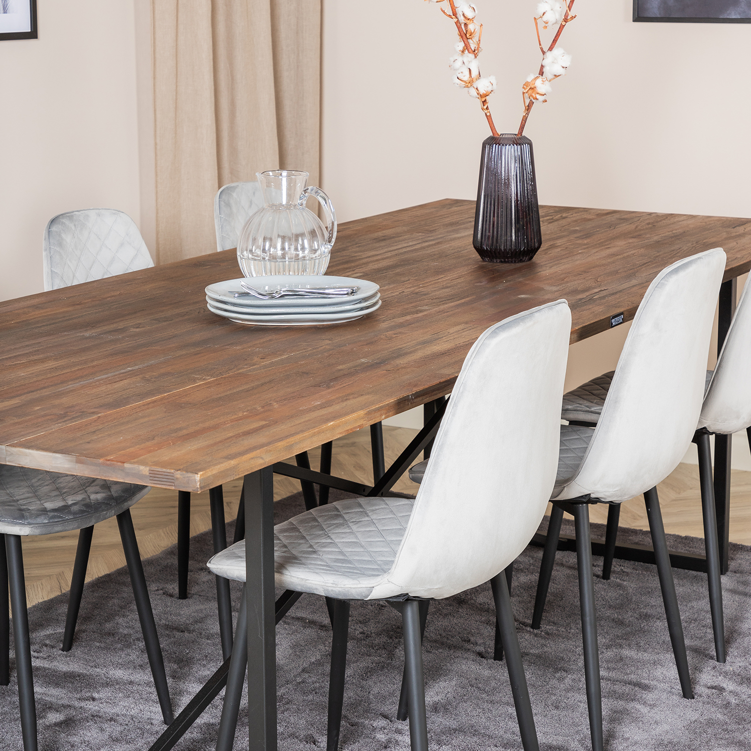 Matgrupp Venture Home Peo med 6 Phoi Stolar