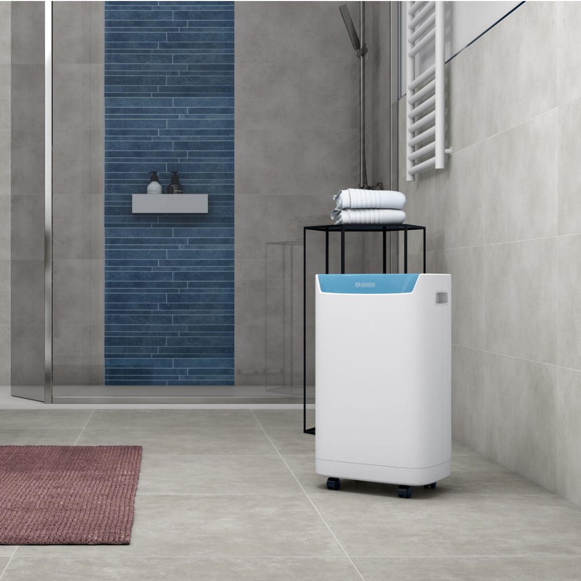 Luftavfuktare Olimpia Splendid Aquaria 14P med Timerfunktion & Hjul