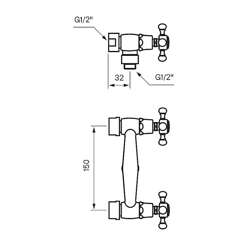 Duschblandare Tapwell Classic FBLV 168