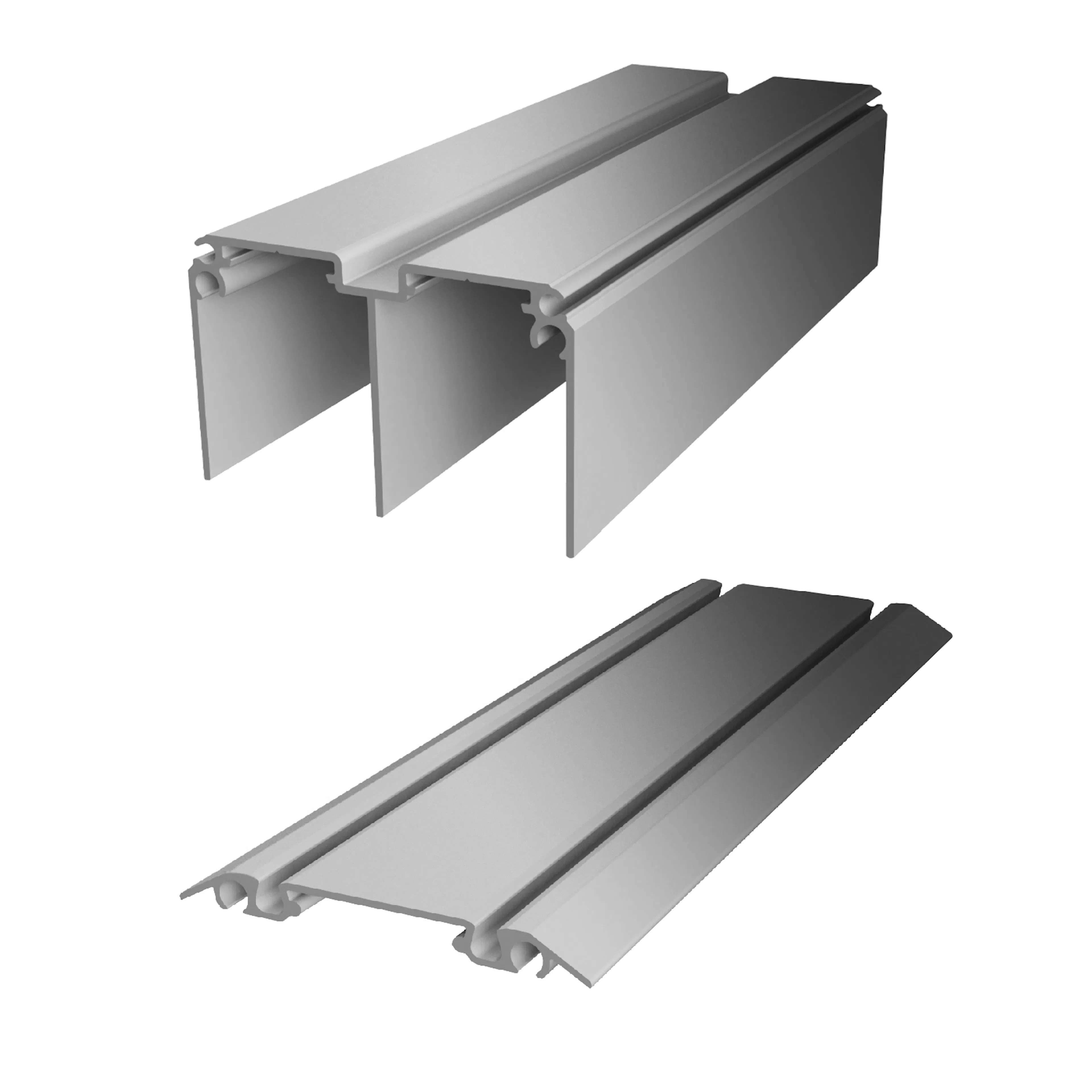 Decotique tak o golvskena aluminium 1803mm  silver Längd: 1803 mm