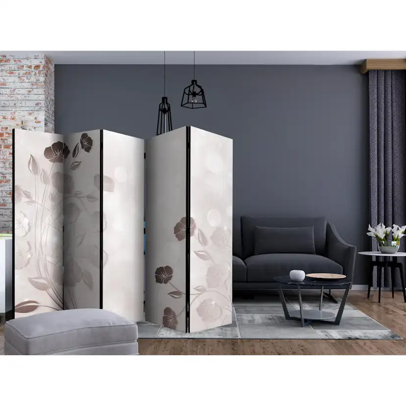 Rumsavdelare Arkiio Gentleness of Flowers II 225x172 cm
