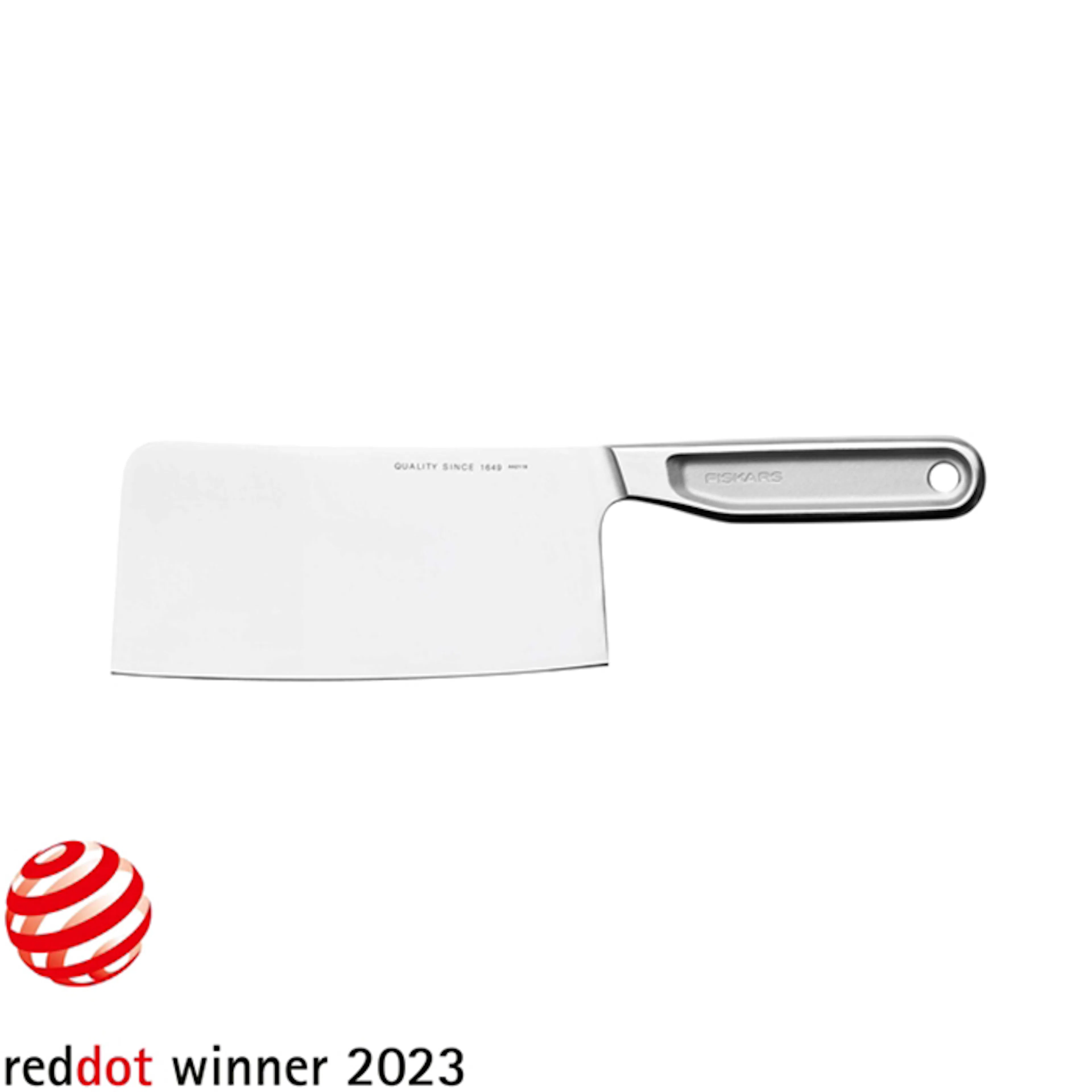 Fiskars Hackkniv All Steel 16 cm – Kött- och Grönsakskniv i Rostfritt Stål