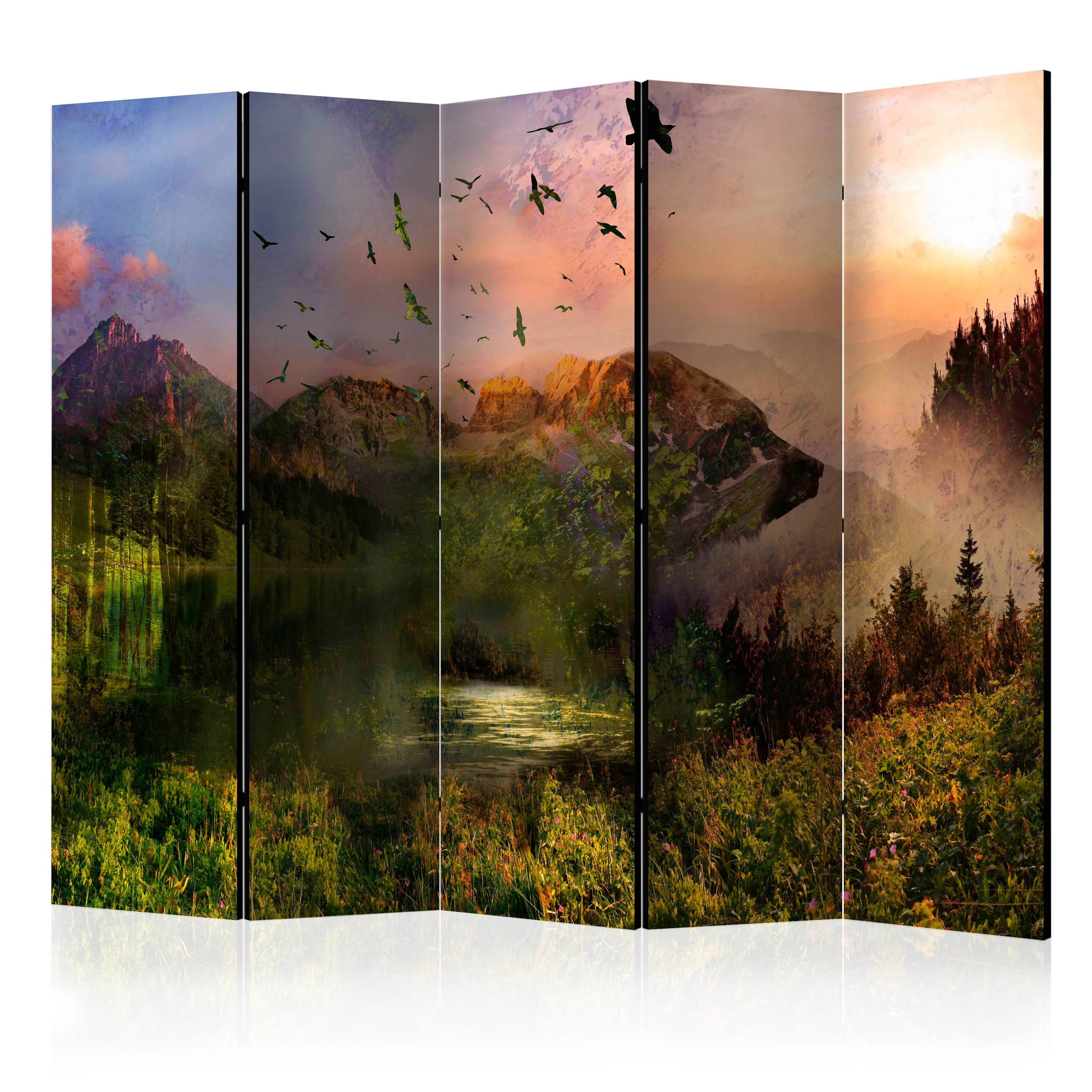 Rumsavdelare Arkiio Bear in the Mountain II 225x172 cm