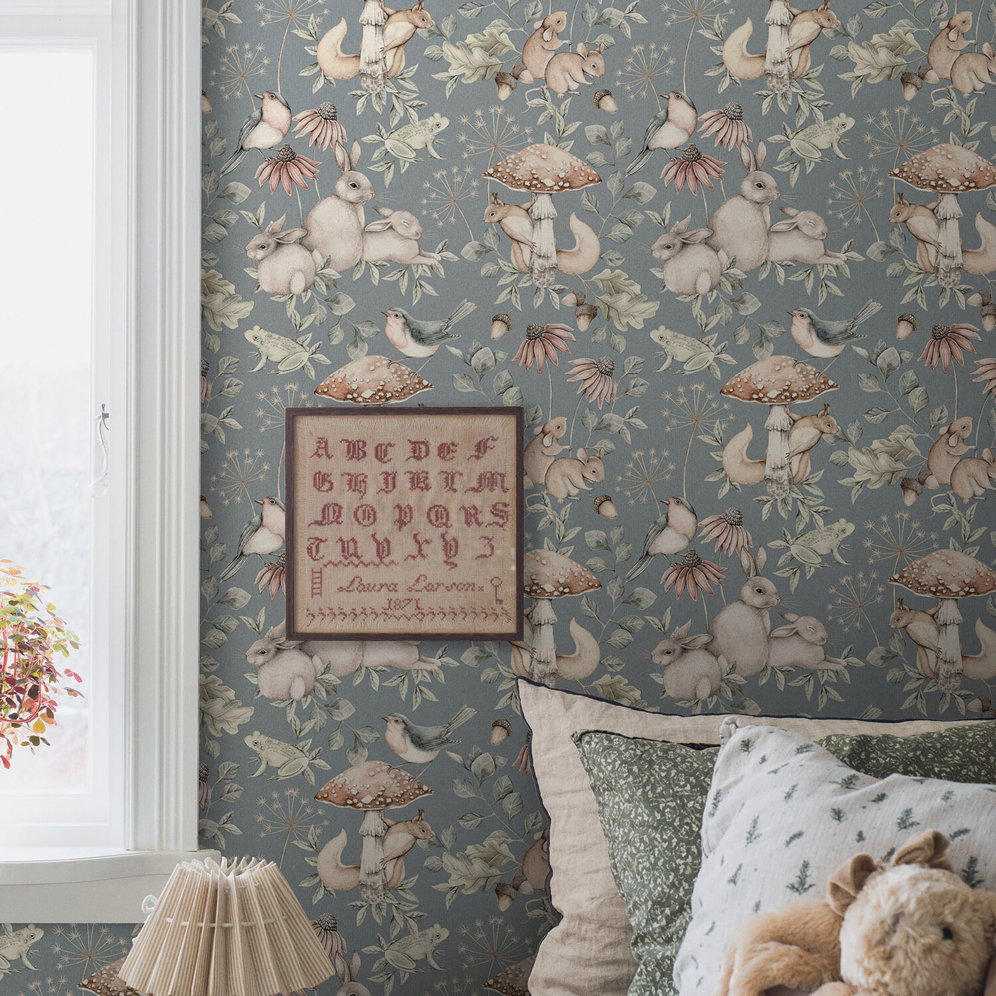 Barntapet Boråstapeter Newbie Wallpaper Minou - 7482