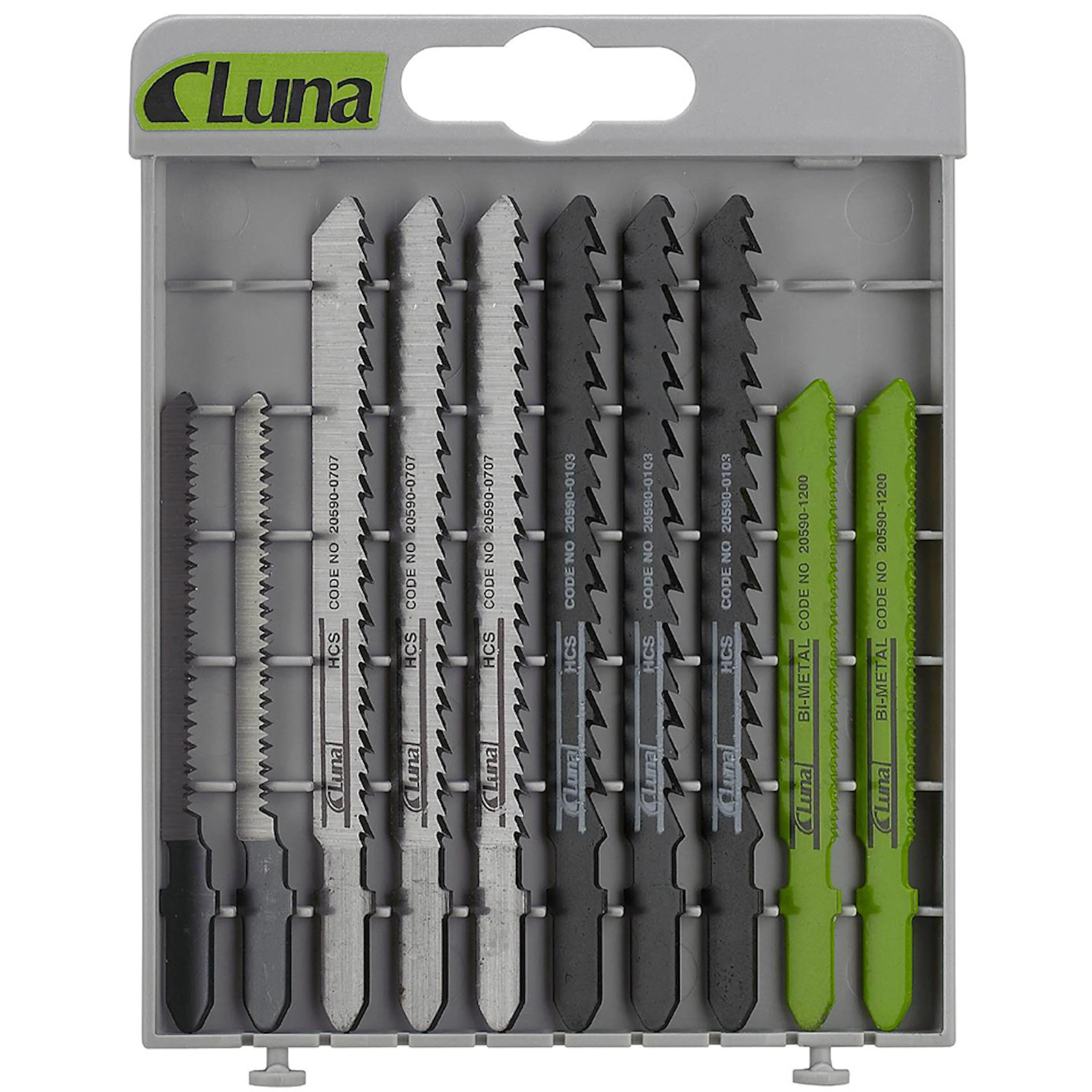 Sticksågbladsats Luna Tools 10-Delar
