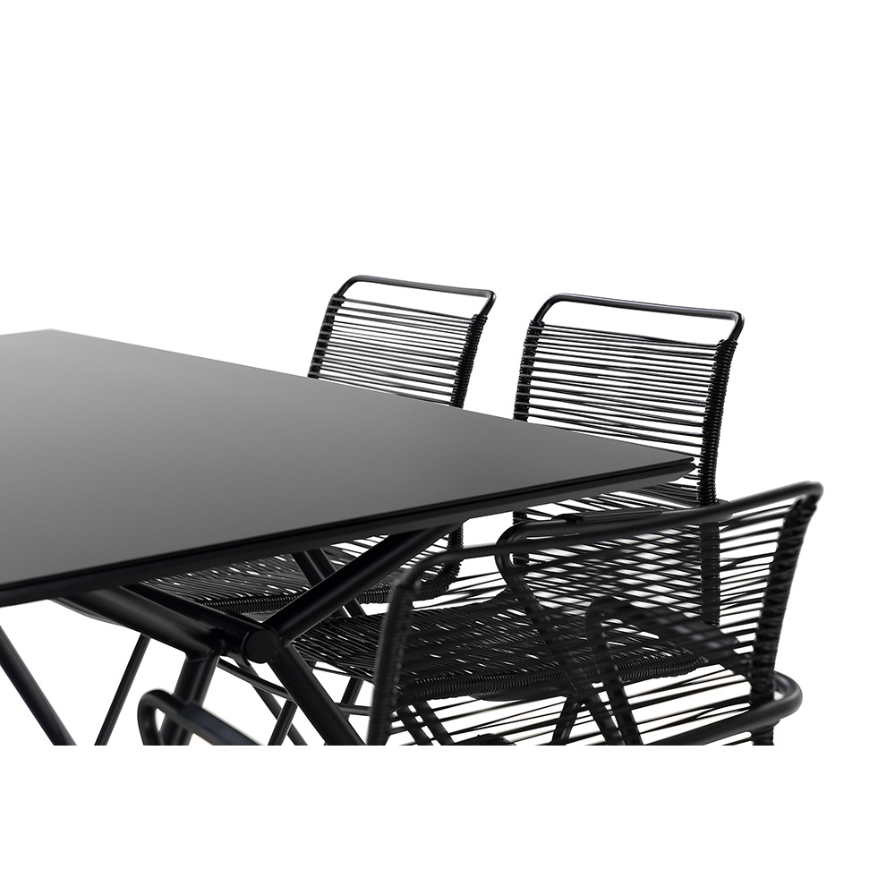 Matgrupp Utomhus Comfort Garden Rosasco 160 cm + 6 Trädgårdsstolar