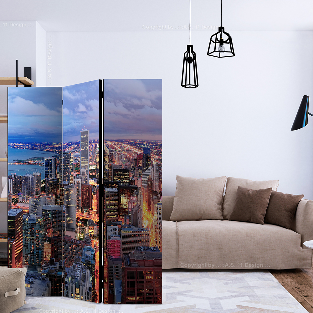 Rumsavdelare Arkiio Illuminated Chicago 135x172 cm