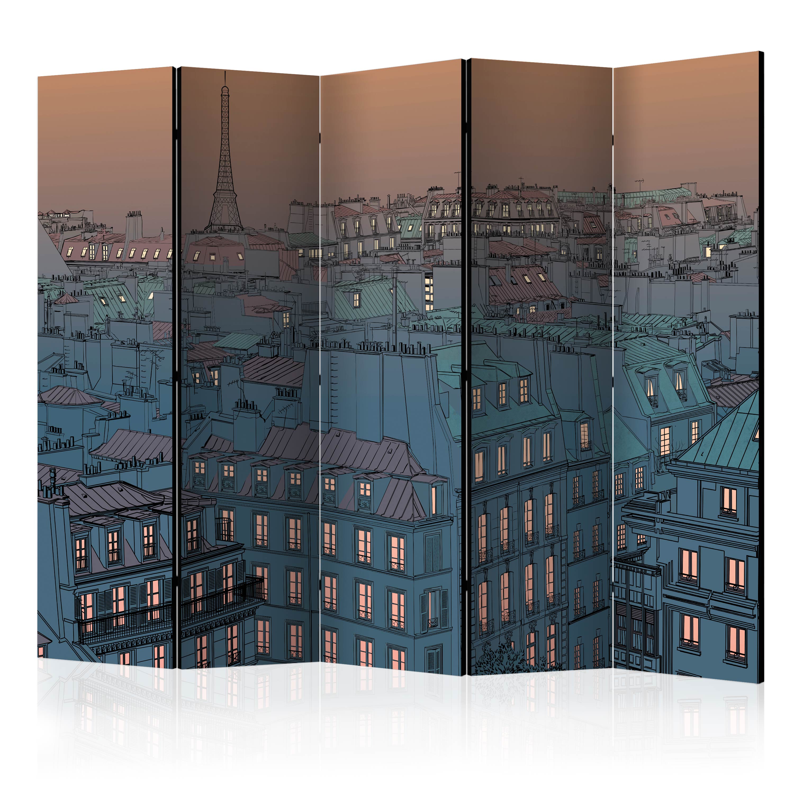 Rumsavdelare Arkiio Good evening Paris! II 225x172 cm
