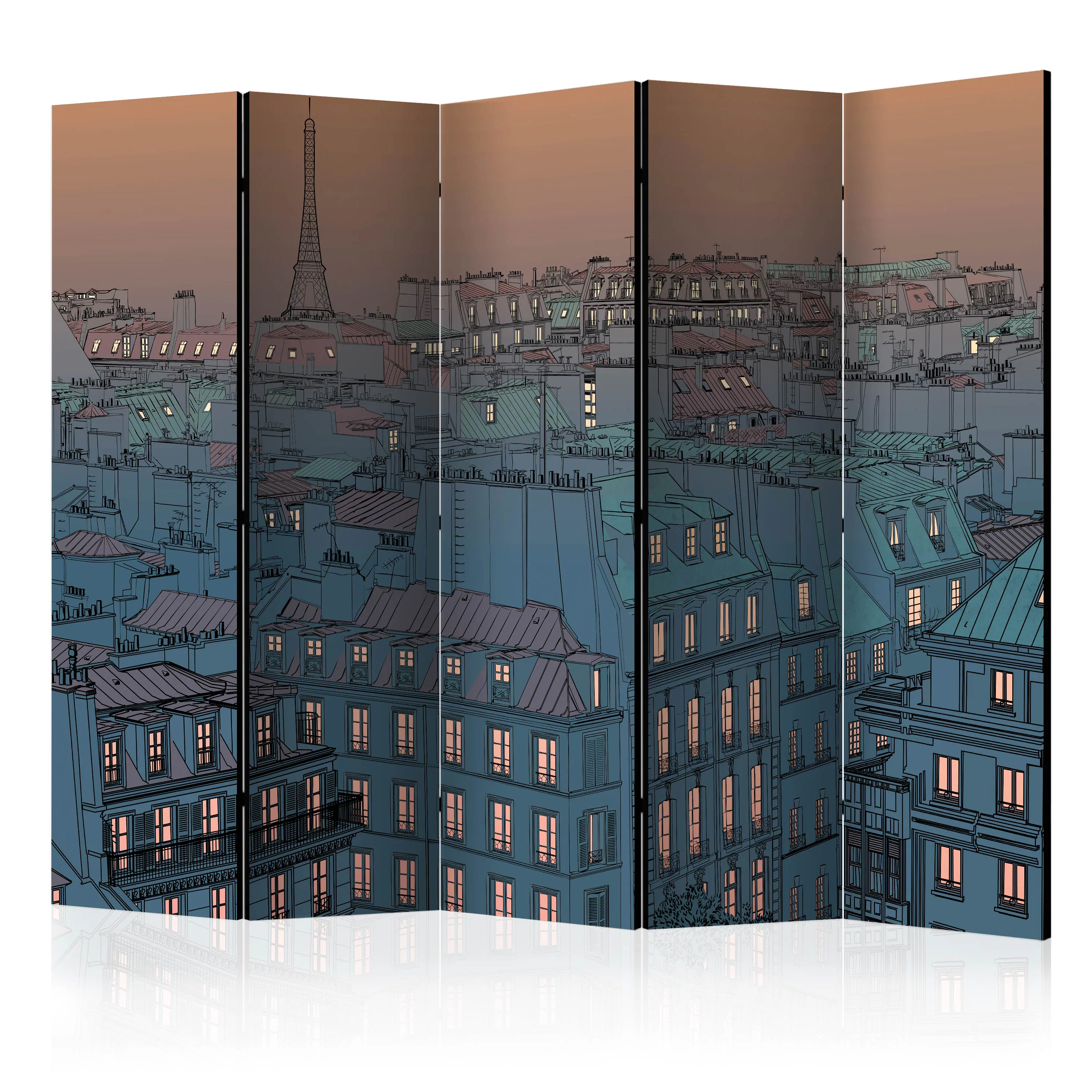 Rumsavdelare Arkiio Good evening Paris! II 225x172 cm