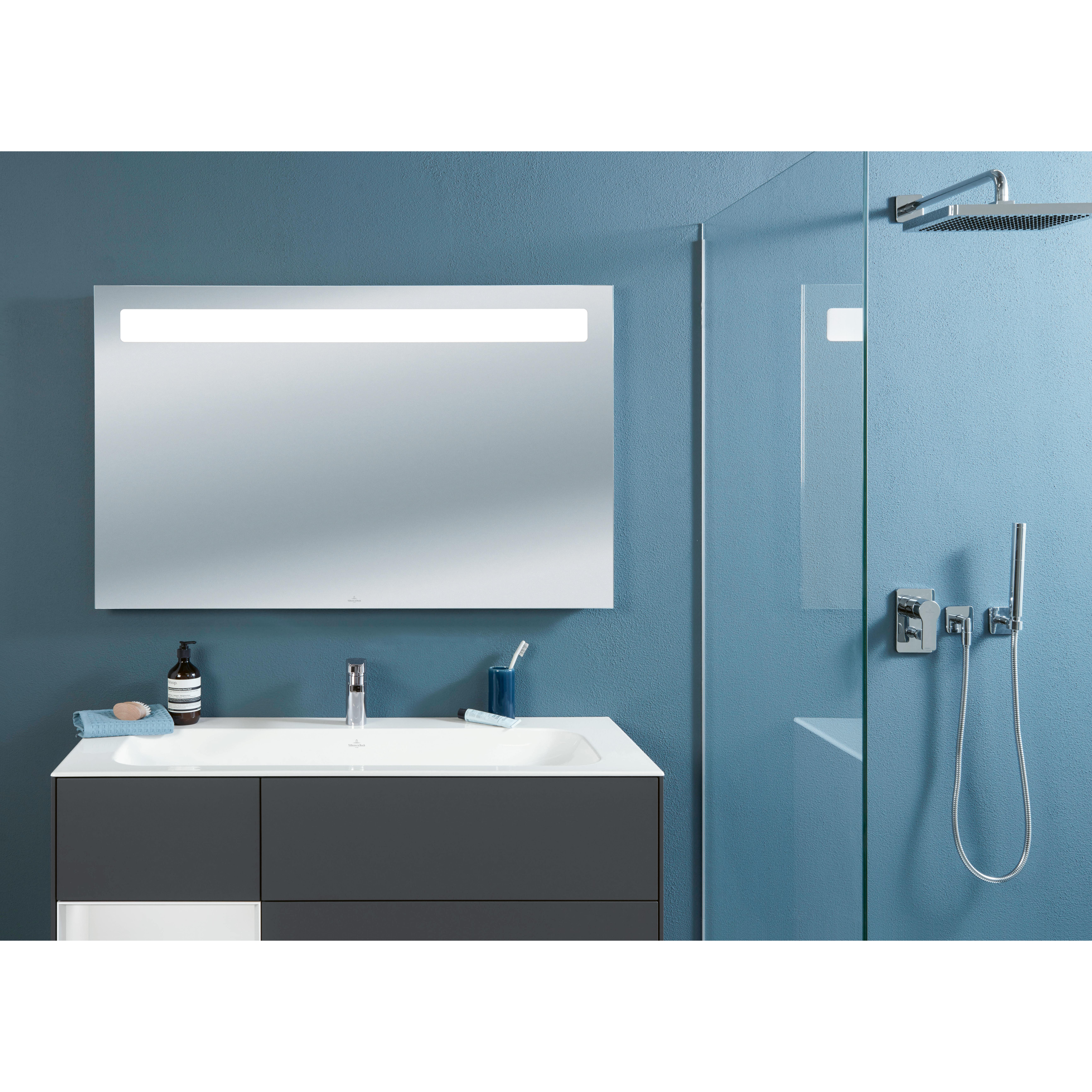 Badrumsspegel Villeroy & Boch More To See 14 med Belysning