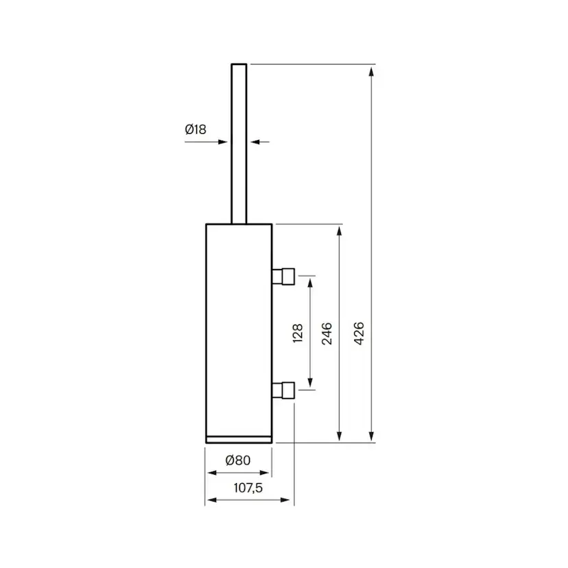 Toalettborste Tapwell TA220