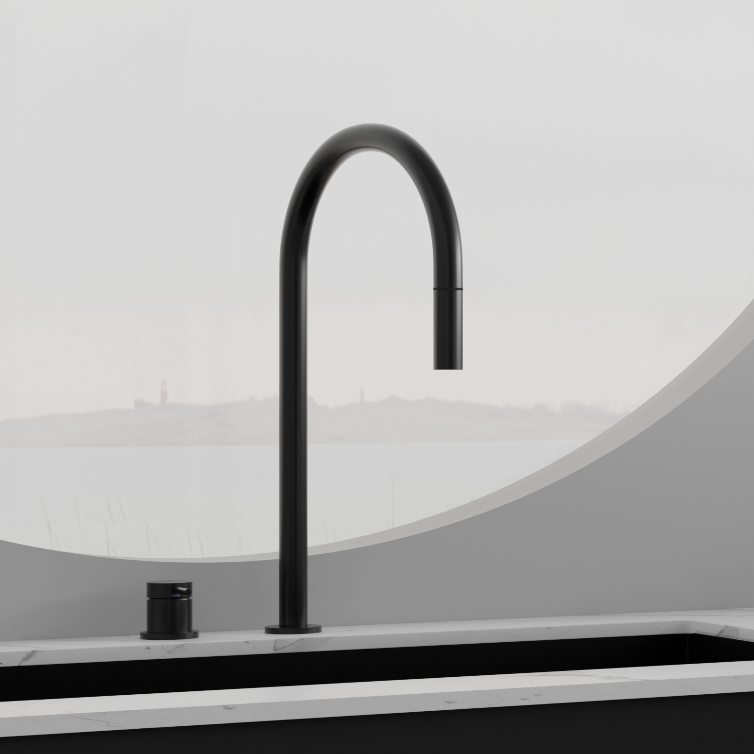 Köksblandare Scandtap Steel Harmonized K2P