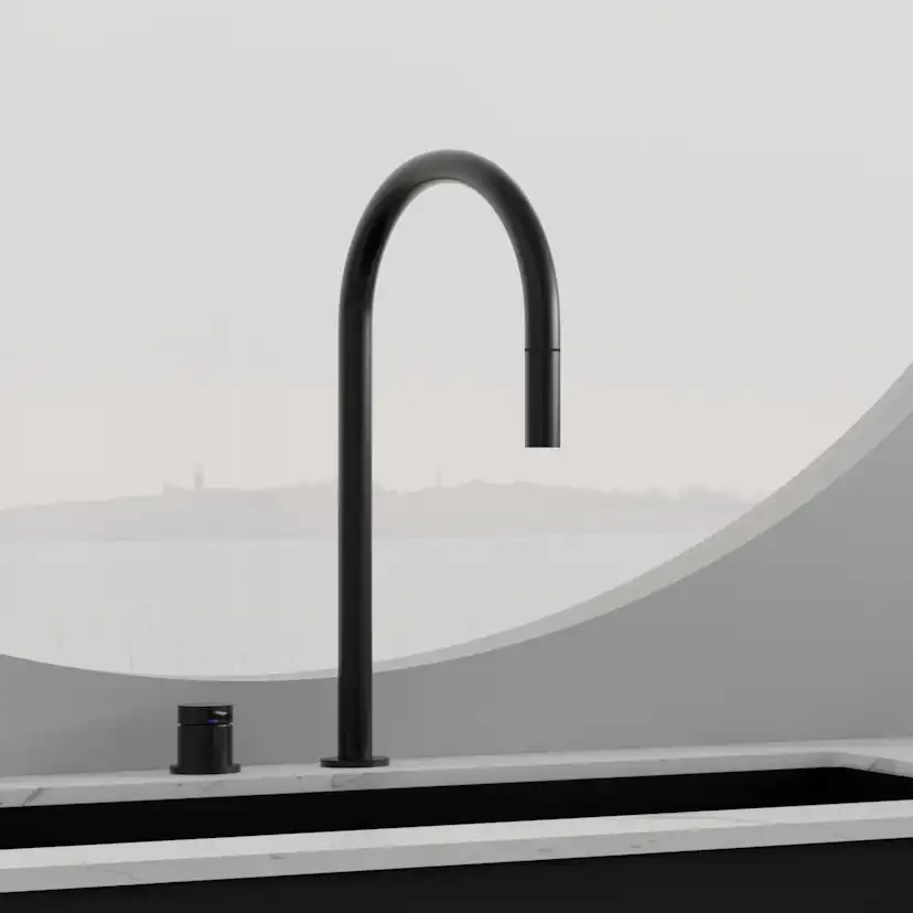 Köksblandare Scandtap Steel Harmonized K2P