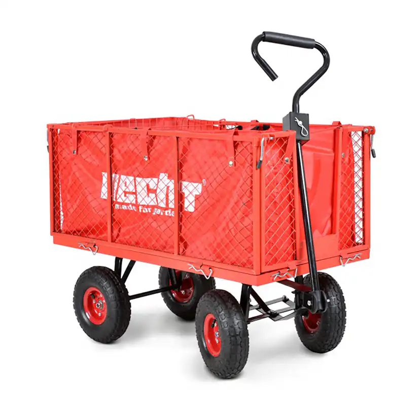 Dragkärra HECHT med Koppling till Åkgräsklippare 215 L