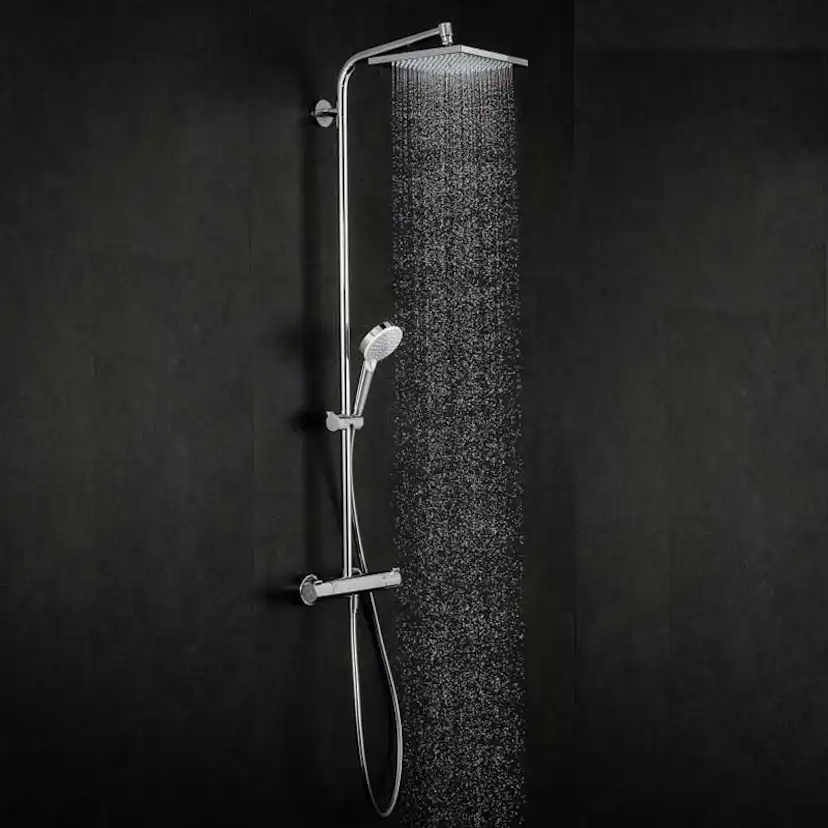 Takduschset Hansgrohe Crometta E 240 1jet Showerpipe 150 cc 150 cc