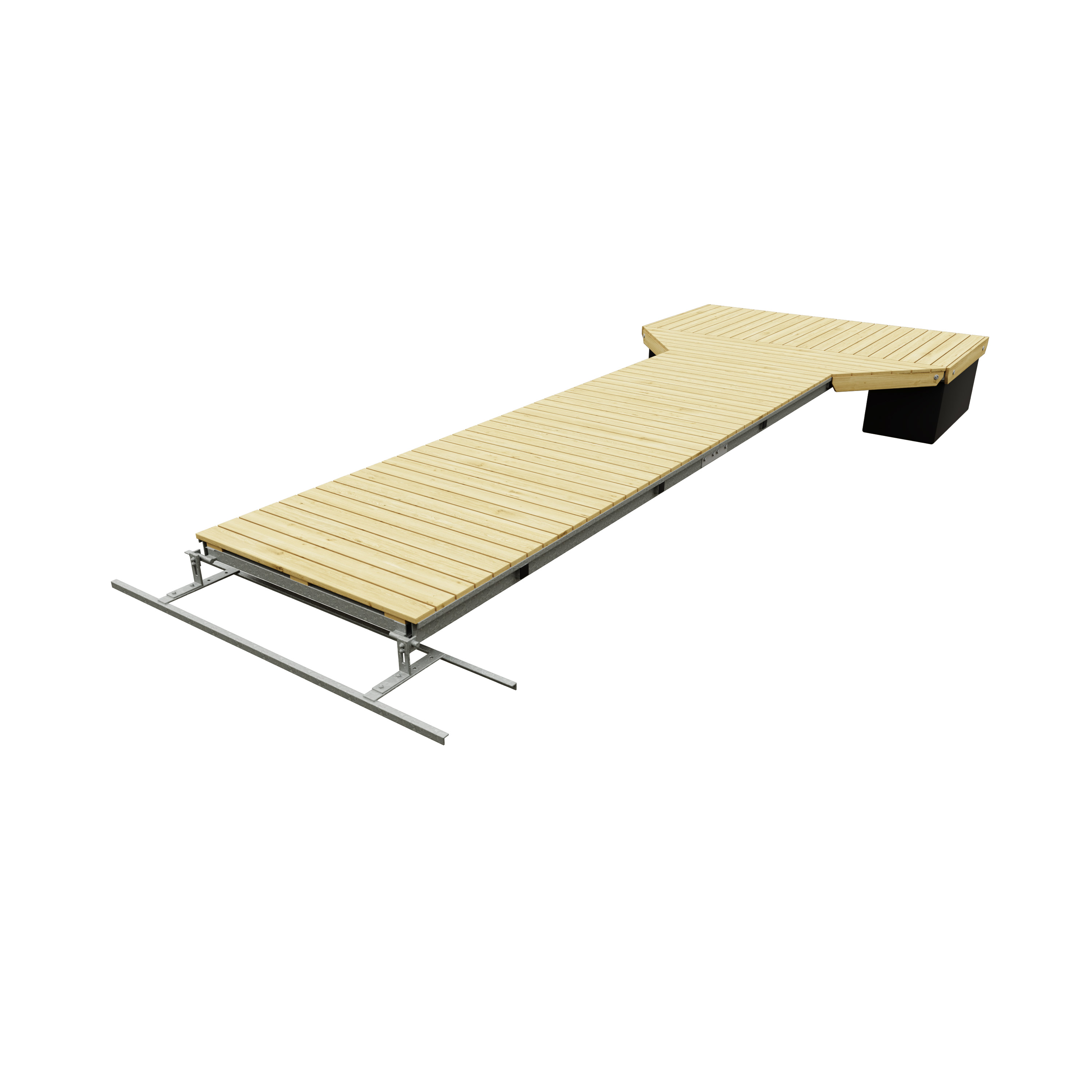 Brygga Luoman Lumme LB 3-2 2,3x5,8 m