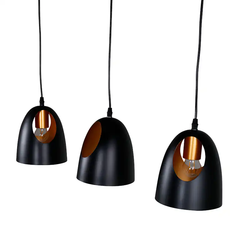 Taklampa Venture Home Emilio Rak 3L