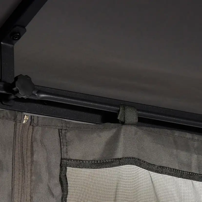 Paviljong Outfit Danni Trädgårdspaviljong med Robust Metallram och Myggnät