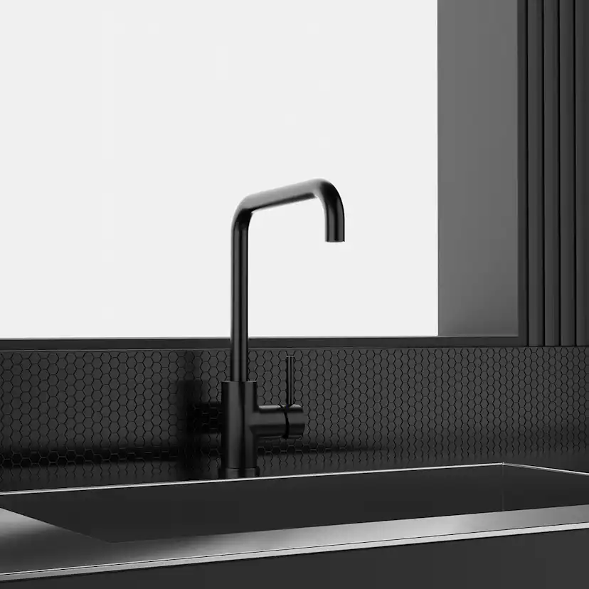 Köksblandare Scandtap Steel Square Rostfritt Stål