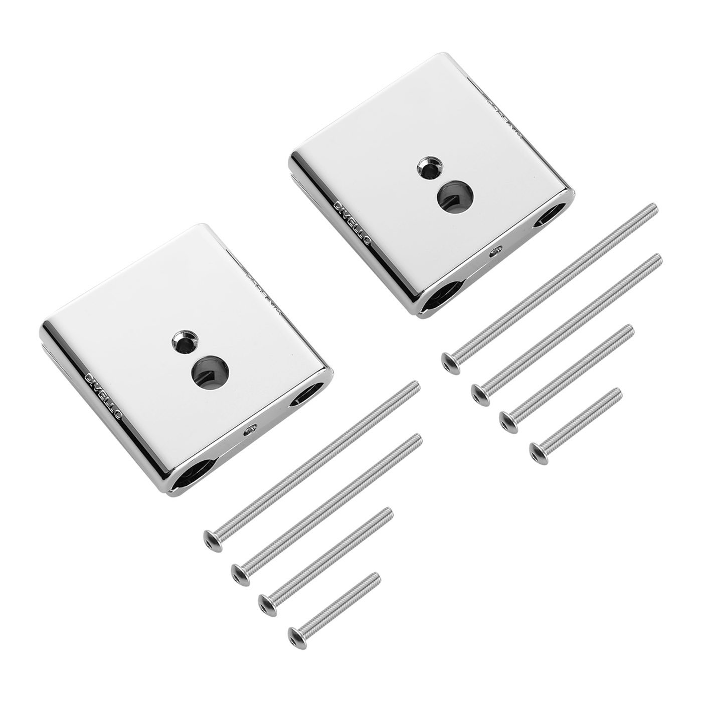 Rörfästesats Divello Vaska Ø12-15 mm Krom