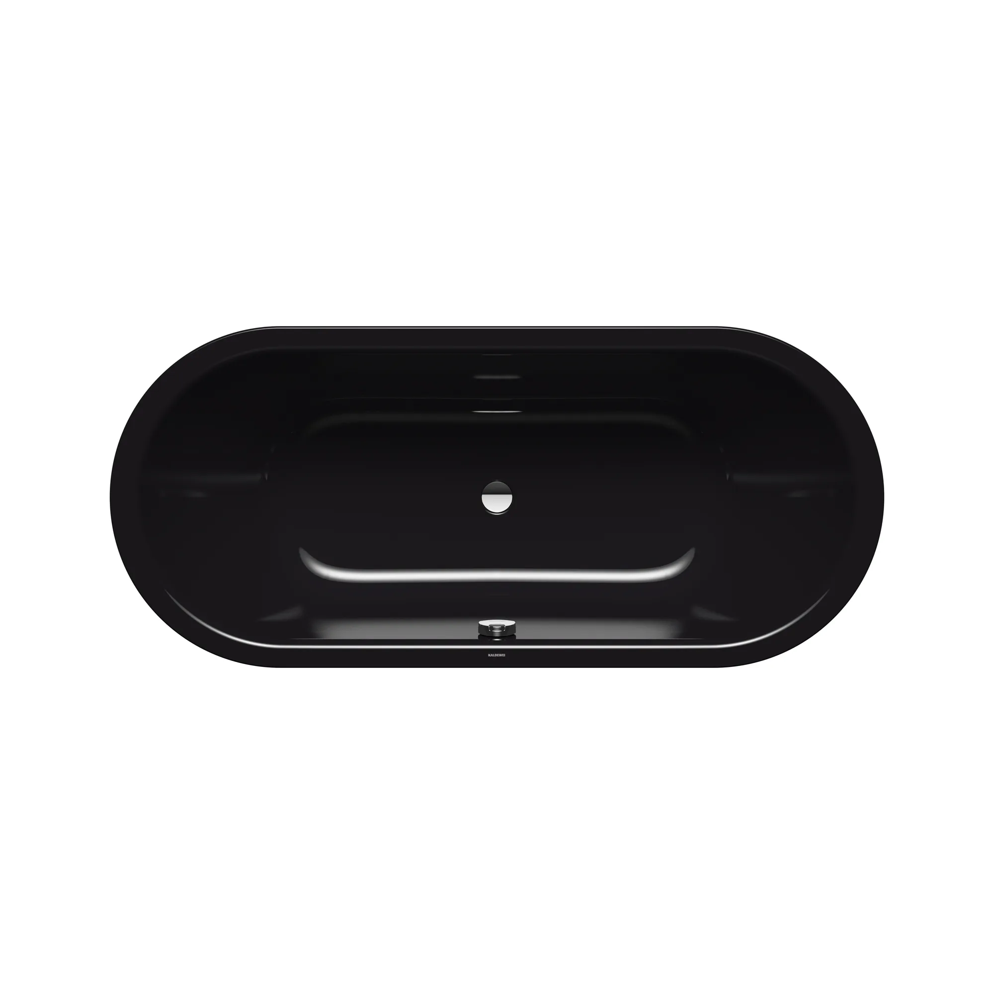 Inbyggnadsbadkar Kaldewei Classic Duo OvalxStorlek: 1600x700x420 mm, Färg: Black