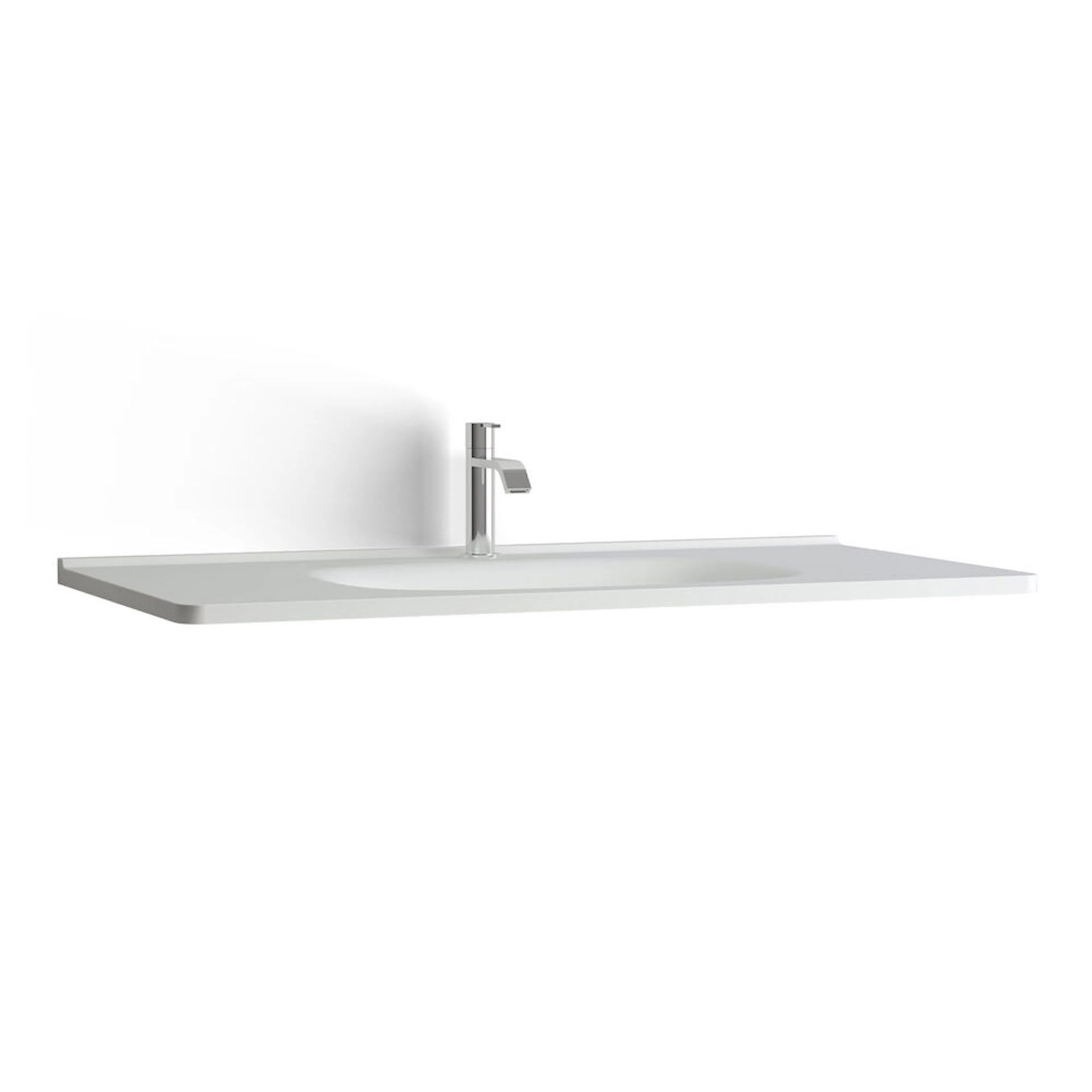 TVÄTTSTÄLL FLOW 1000 TS EC BxD: 1000x525 mm, Placering av tvättställ: Centrerat
