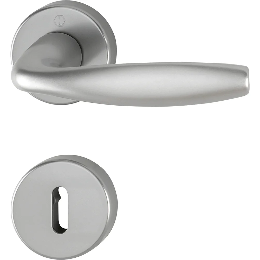 Trycke New York med nyckelskyt Färg: Stainless, Med Nyckelskylt