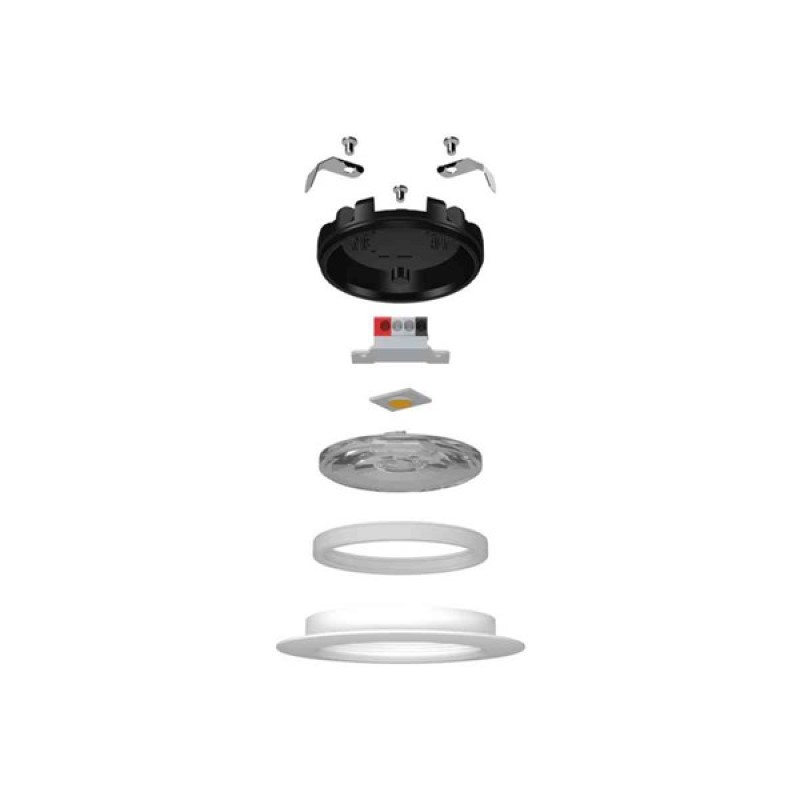 Downlight Gelia LED 3,5W Dim IP44 1800-3000K U Drivdon Blidö