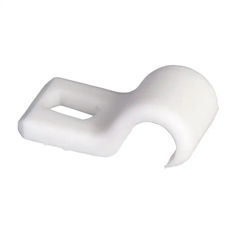Plastklammer Schneider Electric Thorsman TK Slagtålig PP för Rund Kabel Vit 100-pack
