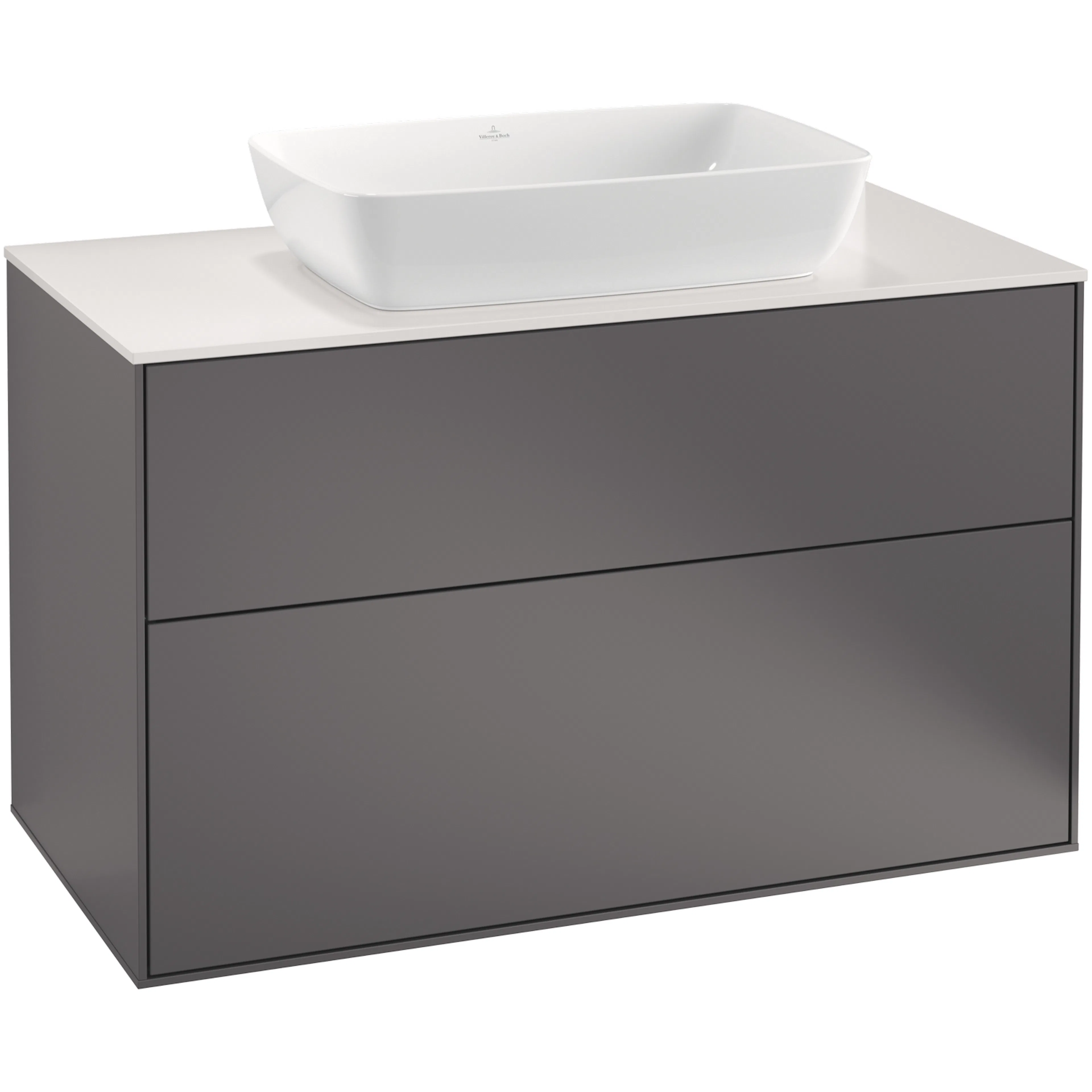 Tvättställsskåp Villeroy & Boch Finion med 2 Lådor och Bänkskiva för Fristående Tvättställ