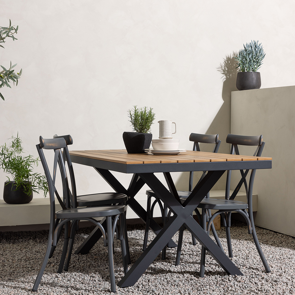 Matgrupp Venture Home Garcia Bord med 4 Tablas Stolar