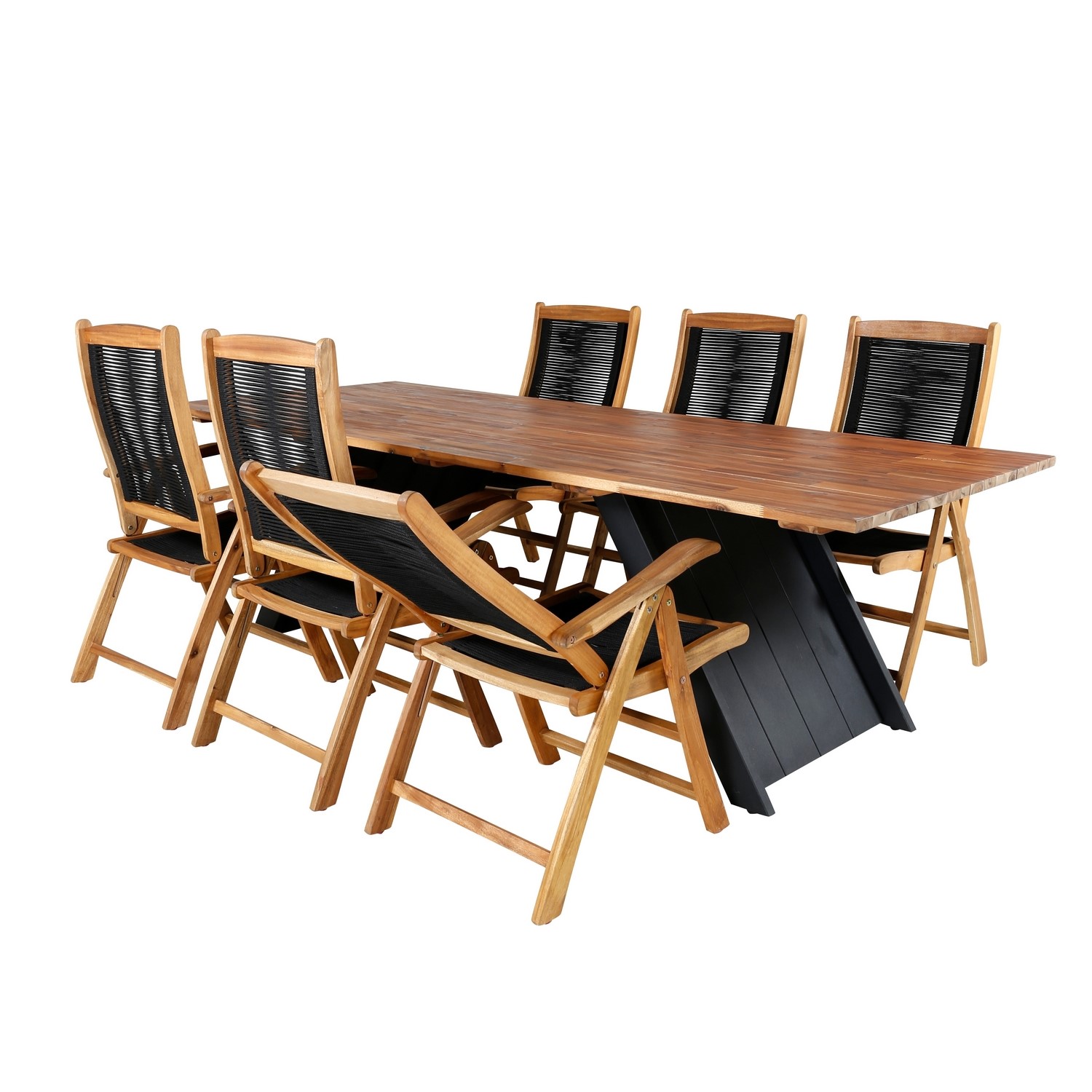 Matgrupp Venture Home Doni med 6 Peder Positionsstolar