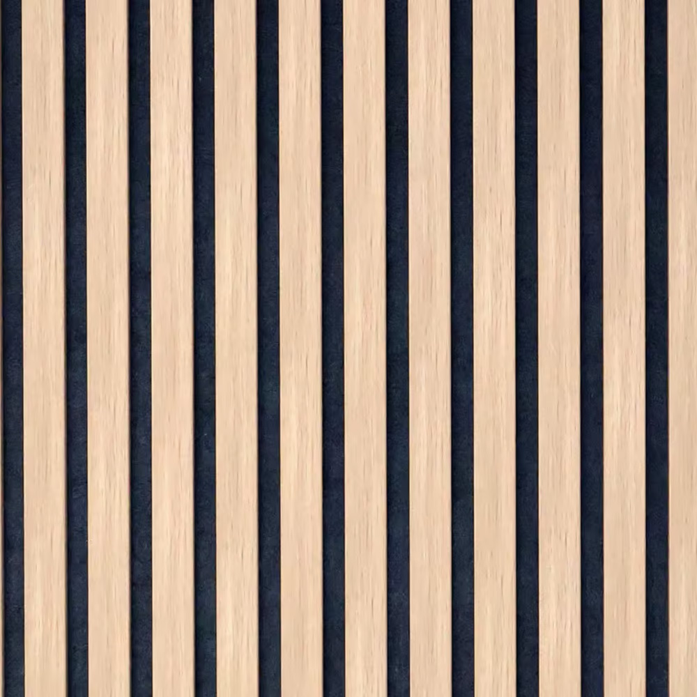 Akustikpanel Lundbergs SPA Svart Filt 2680x615x24 mm