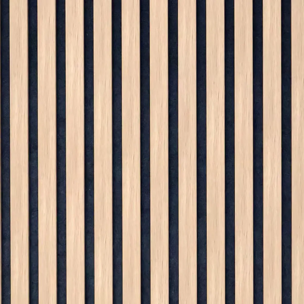 Akustikpanel Lundbergs SPA Svart Filt 2680x615x24 mm