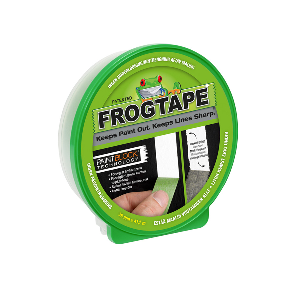 Maskeringstejp Tebo Frog Grön 36 mm