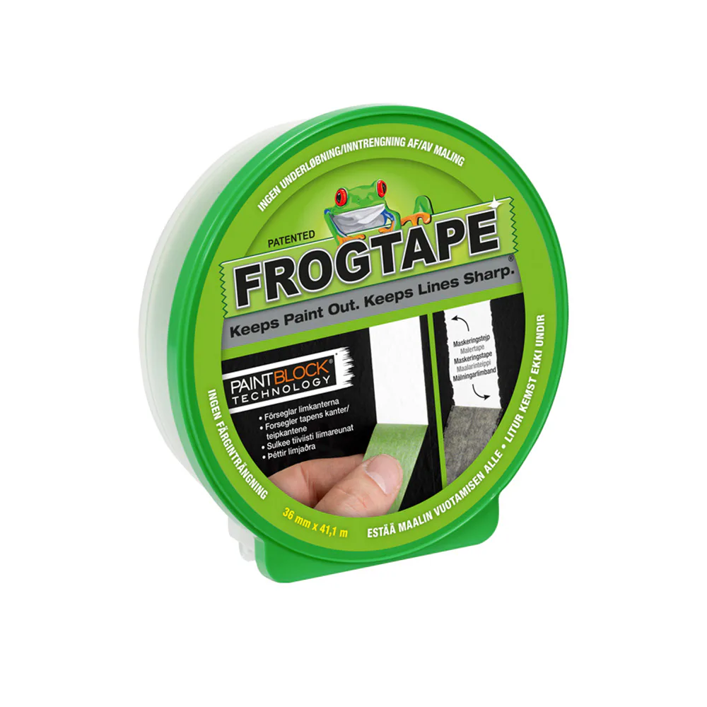 Maskeringstejp Tebo Frog Grön 36 mm