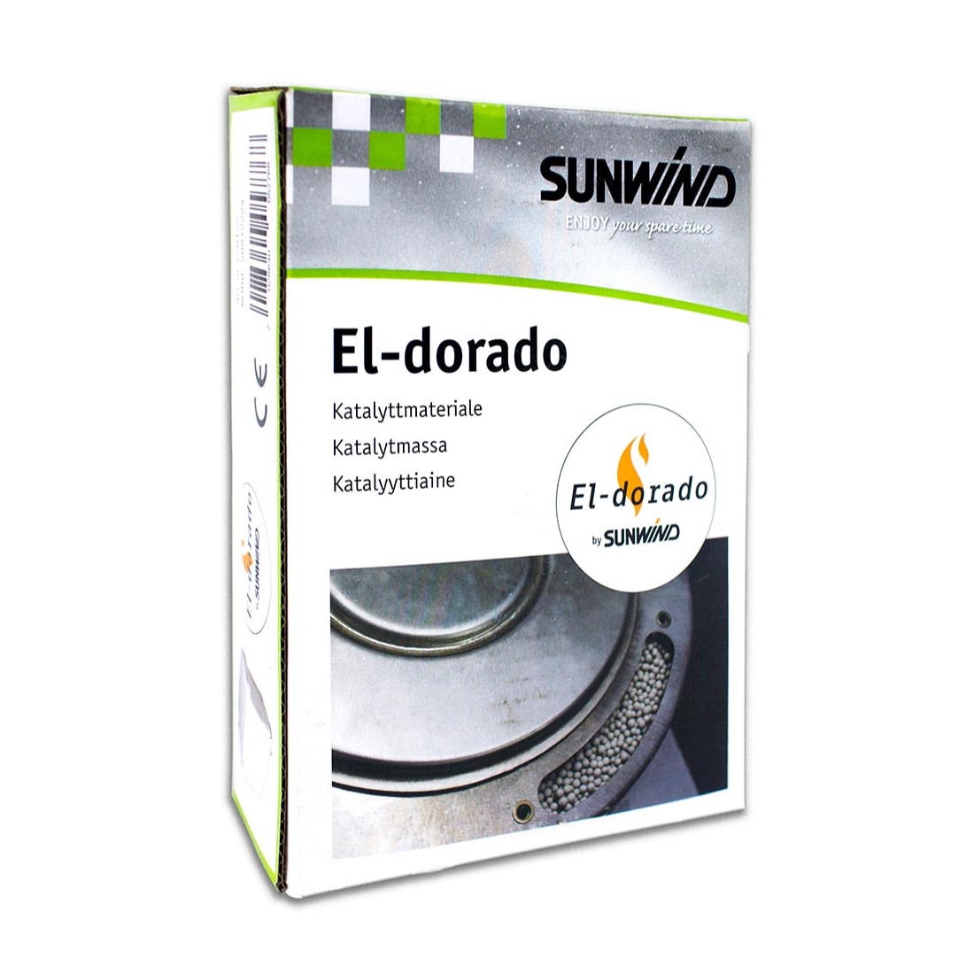 Katalytmassa Sunwind till Eldorado Förbränningstoalett